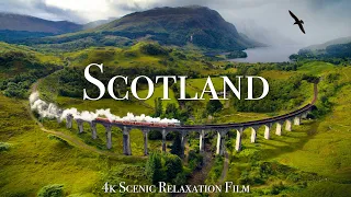 Scotland 4K Scenic Relaxation Film With Celtic Music 
