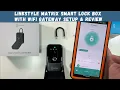 Linkstyle Matrix Smart Lock Box With WiFi Gateway Setup Review