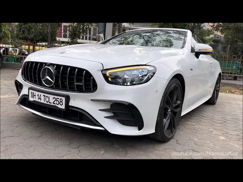 Mercedes-AMG E 53 4Matic+ Cabriolet 2023- 1.3 crore | Real-life review