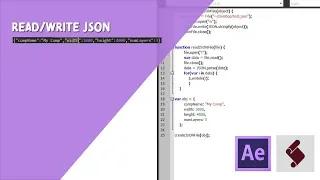 Adobe Scripting Tutorial JSON Files
