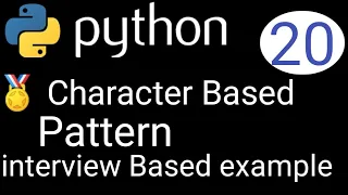 20 based pattern loop python series easy hindi