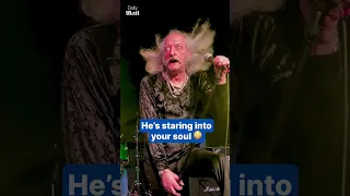 Old man rockstar s stare cuts deep