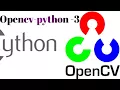 Opencv in Python-3 waitkey destroyallwindows and write an image