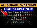 Every Dashboard Warning Light In Your Subaru Explained