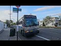 MTA BUS COMPANY Eastchester 2007 MCI D4500CL on the BxM8 to CITY ISLAND Ride