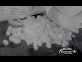 How to safely handle dry ice during a power outage
