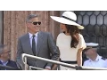 Amal Alamuddin s wedding dresses in 60 seconds