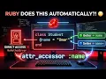Getter vs Setter Made EASY attr - accessor in Ruby Explained