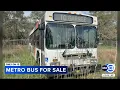 Former METRO bus listed for sale on Facebook Marketplace