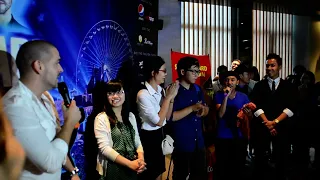 No greater thrill than when my fans sing back to me .