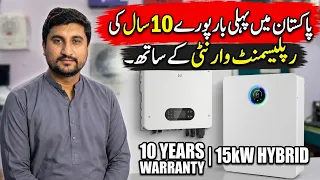 Best Solar Setup for Zero Wapda Bill: GoodWe 15KW + 16KW Battery