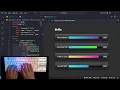 ASMR Coding-CSS3 Animated Skill Progress bars-No Talking
