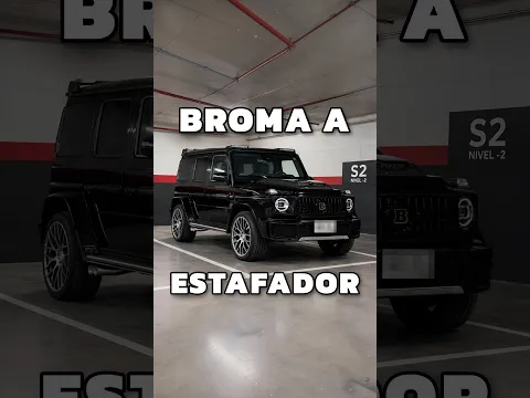 Un estafador intentó reclamar una camioneta Mercedes Benz AMG G63 Brabus de $18,000,000!!!