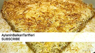 Embelsira me e Mir me Tradit Shum Vjeqare - Şerbetini Tam Çeken Kadayıf Tatlısı