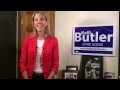 Kelli Butler speaks to AZ college students about her campaign
