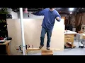 Shelf bracket strength test Double tenons vs screwed vs pocket holes
