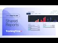 TrackingTime How to Share Reports in Style