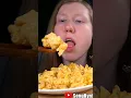 Download Lagu ASMR MAC \u0026 CHEESE RACE MUKBANG #shorts