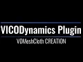 VICODynamics UE4 Tutorial Creating a VDMeshCloth