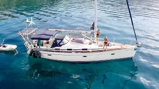 “SNAKES IN THE WATER!” – life living on a SAILING BOAT in Greece!• S2:Ep3