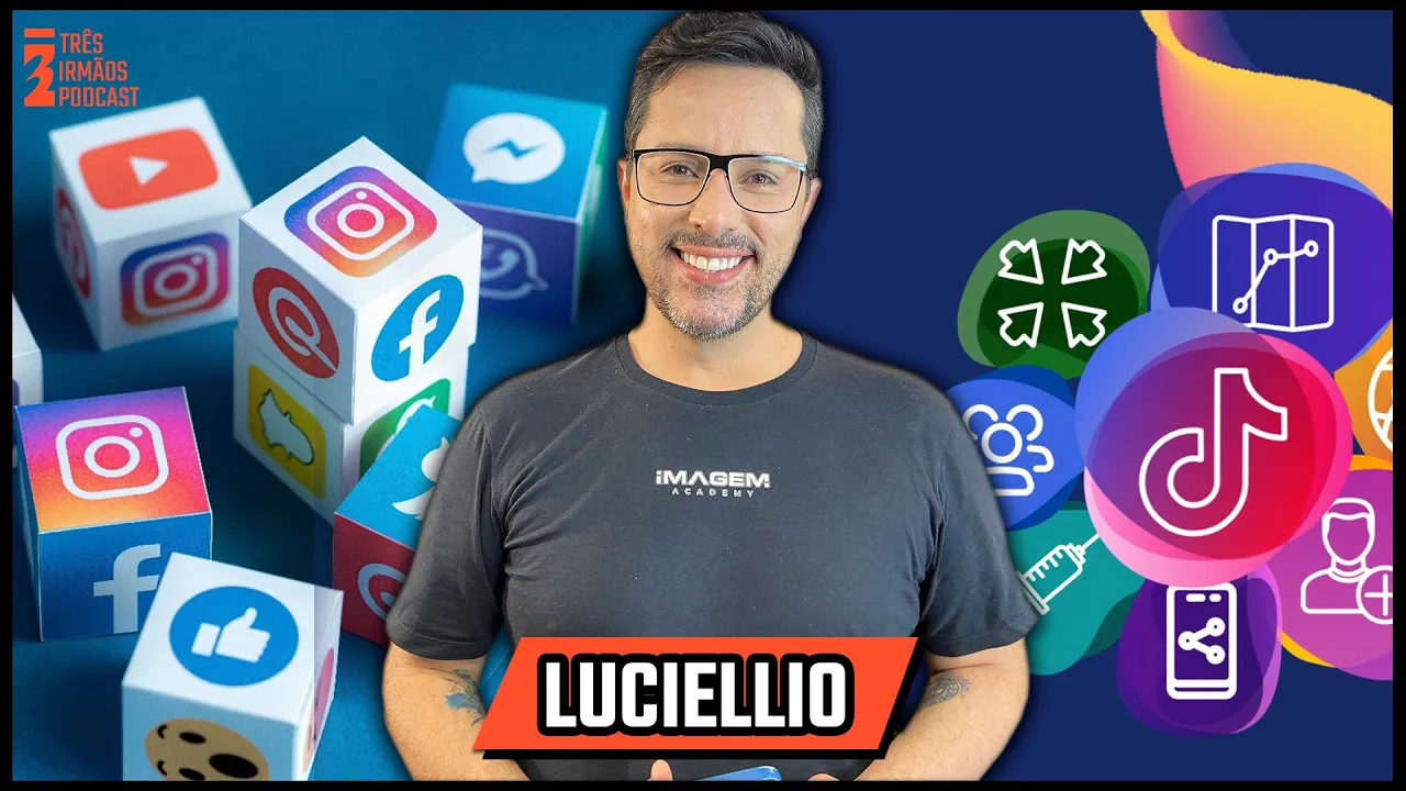 Luciellio Guimaraes - Gestão de Imagem Social - Podcast 3 Irmãos #360