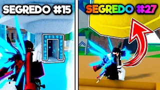 FAZENDO TODOS SEGREDOS DA ATUALIZAÇÃO SEA 1 REWORK NO BLOX FRUITS - PARTE 2