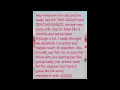 swaggy muffin s gbye letter - cess s version p s pause to read well and completely