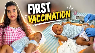 ഏറ്റവും സങ്കടമുള്ള ദിവസം 🥲 IZZY’s FIRST VACCINATION 🥹