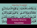 ya rosulallah salamun alaik versi kidung wahyu kolosebo