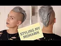 HOW I STYLE MY MOHAWK UNDERCUT - BIG SEXY HAIR SPRAY PLAY