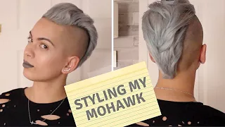 HOW I STYLE MY MOHAWK UNDERCUT - BIG SEXY HAIR SPRAY PLAY