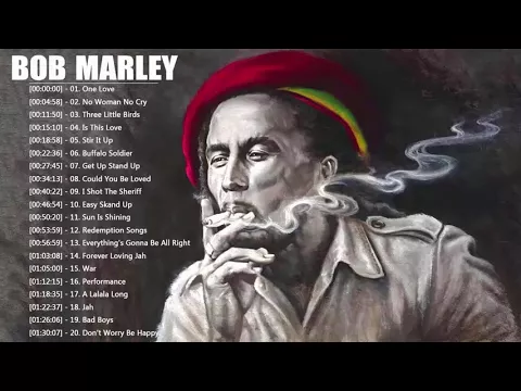 Download MP3 Bob Marley Greatest Hits Reggae Songs 2018 - Bob Marley Full Album