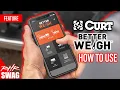 Curt BetterWeigh How To Use - RHRSwag com