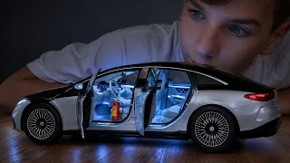 Mark’s New 1:18 Mercedes EQS — Realistic ASMR Experience