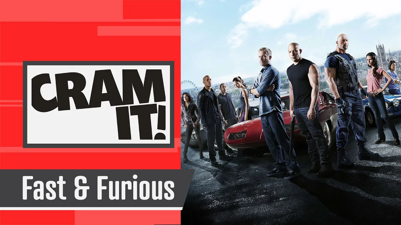 CRAM IT | The Fast Saga Recap IN 5 MINUTES!
