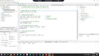 Cplex Tutorial Example 2