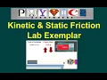 Friction Lab Exemplar