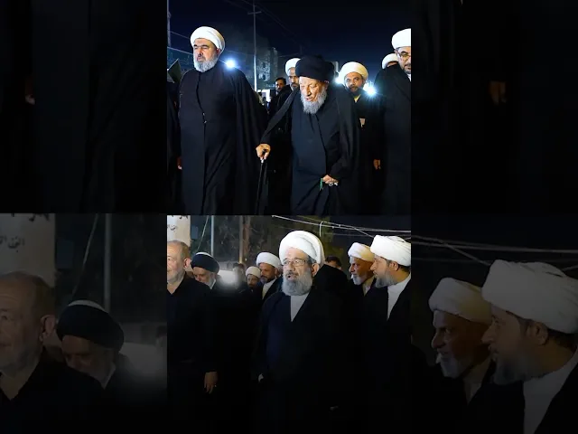 ⁣عاجل اساتذة الحوزة العلمية في زيارة الاربعين