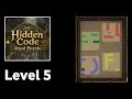Hidden code Mind puzzle level 5 gameplay walkthrough solution
