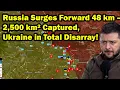 Download Lagu Russia Surges Forward 48 km – 2,500 km² Captured, Ukraine in Total Disarray!