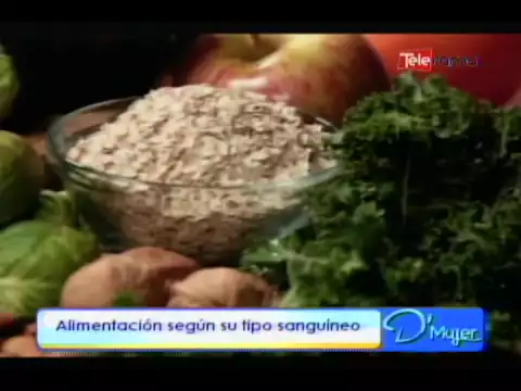 Alimentación según su tipo sanguíneo