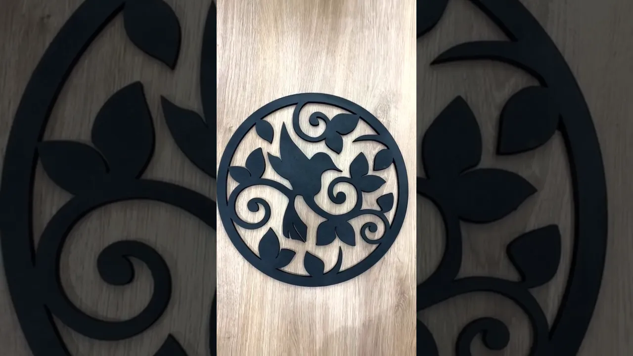 Bird on branch Wall Art