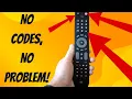 Easy One for All Remote Set-up (When You Don't Have Codes)