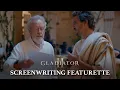 Screenwriting of Gladiator II - Ridley Scott Paul Mescal Pedro Pascal Denzel Washington