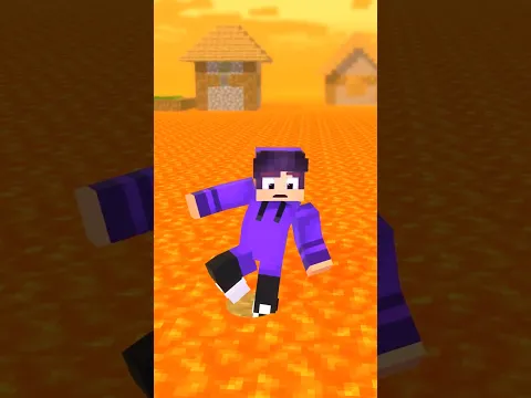 HELP Steve Escape Lava! - Funny Animation