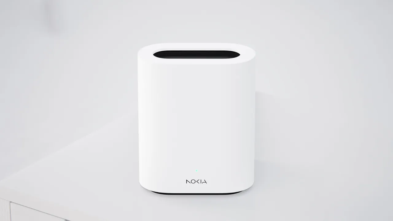 Nokia WiFi Beacon 9 3D animation
