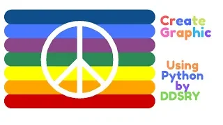 DDSRY - Animated Peace-Non Violence Symbol Using Python By DDSRY Python Graphic Projects By DDSRY