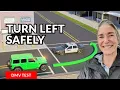 How to Make Left Turn at Intersection With Poor Visibility