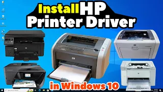 How to Download Install Any HP Printer Driver Manually in Windows 10 PC or Laptop - 2025