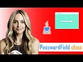 JavaFX Complete Beginners Class PasswordField 1